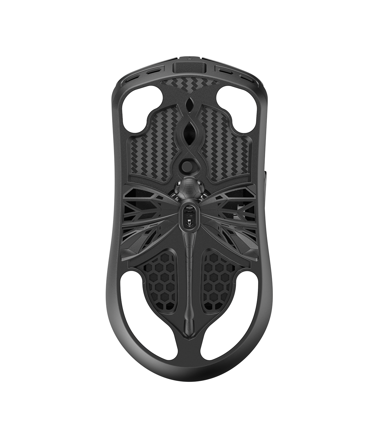 AKITSU MEDIUM 40g Carbon Fiber 8K Wireless Gaming Mouse -Black