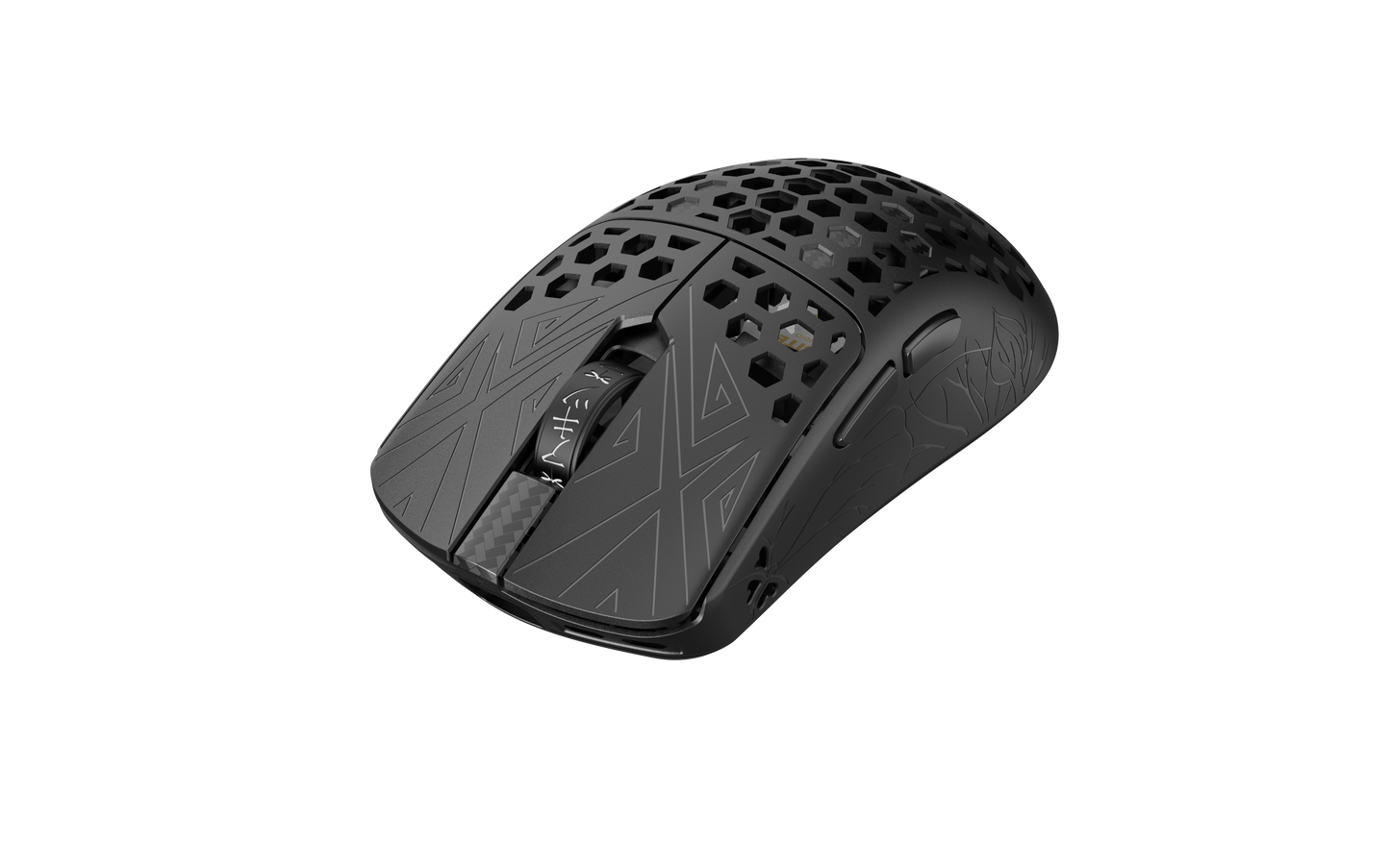 AKITSU MEDIUM 40g Carbon Fiber 8K Wireless Gaming Mouse -Black