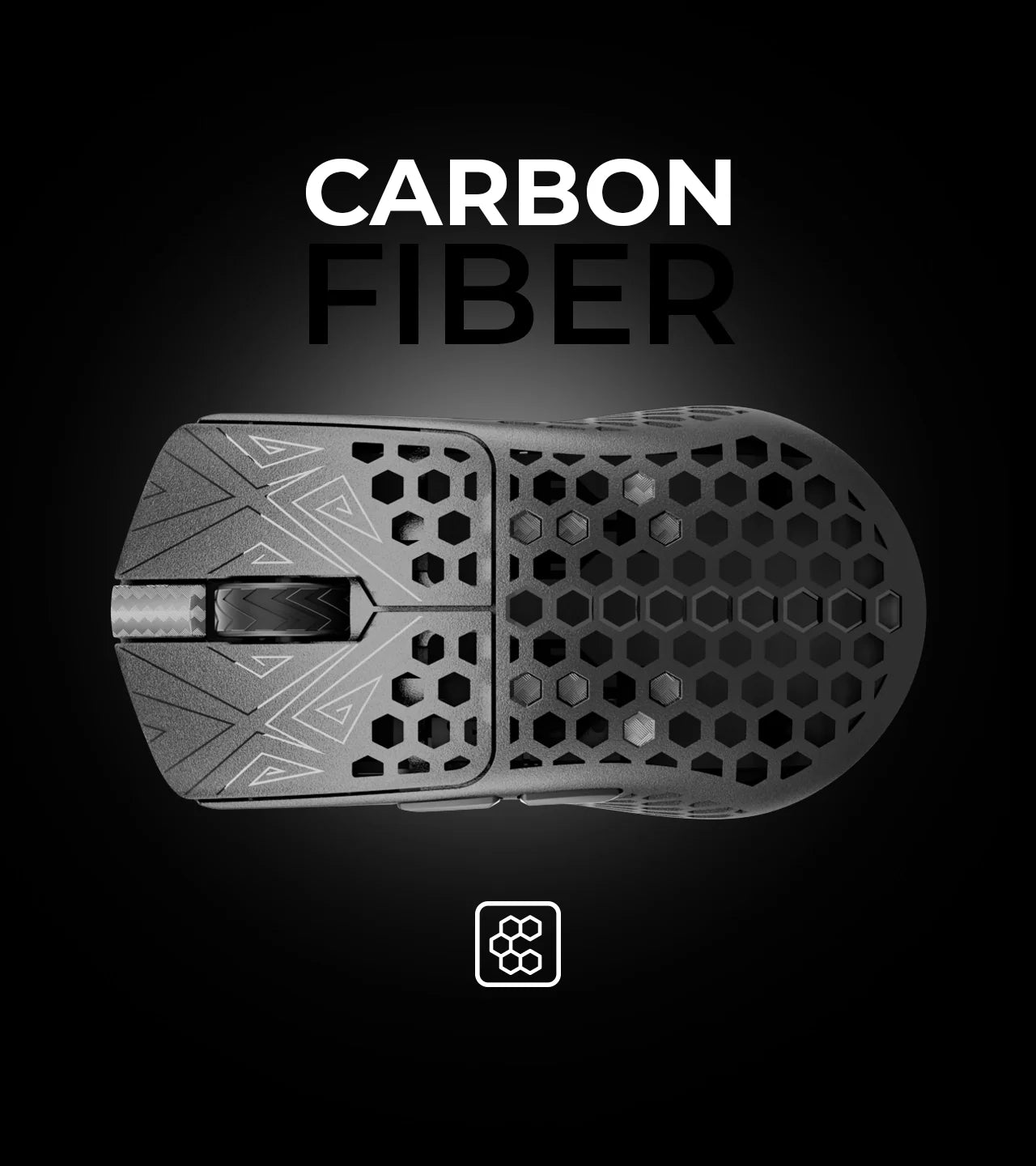 Vancer x ArbiteStudio Akitsu Carbon Fiber Composite 8K Gaming Mouse(BATCH 2)