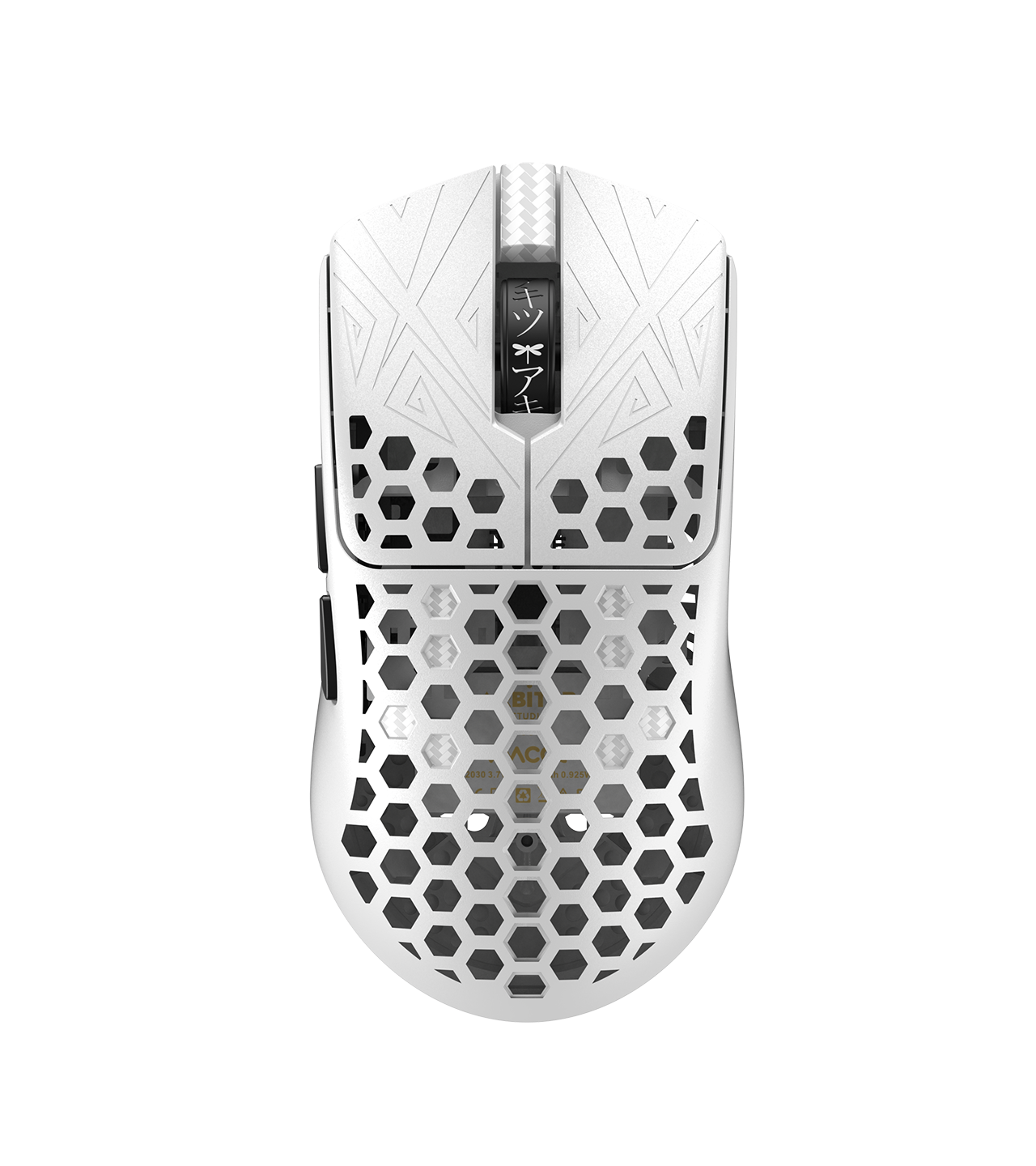 AKITSU MEDIUM 40g Carbon Fiber 8K Wireless Gaming Mouse -White